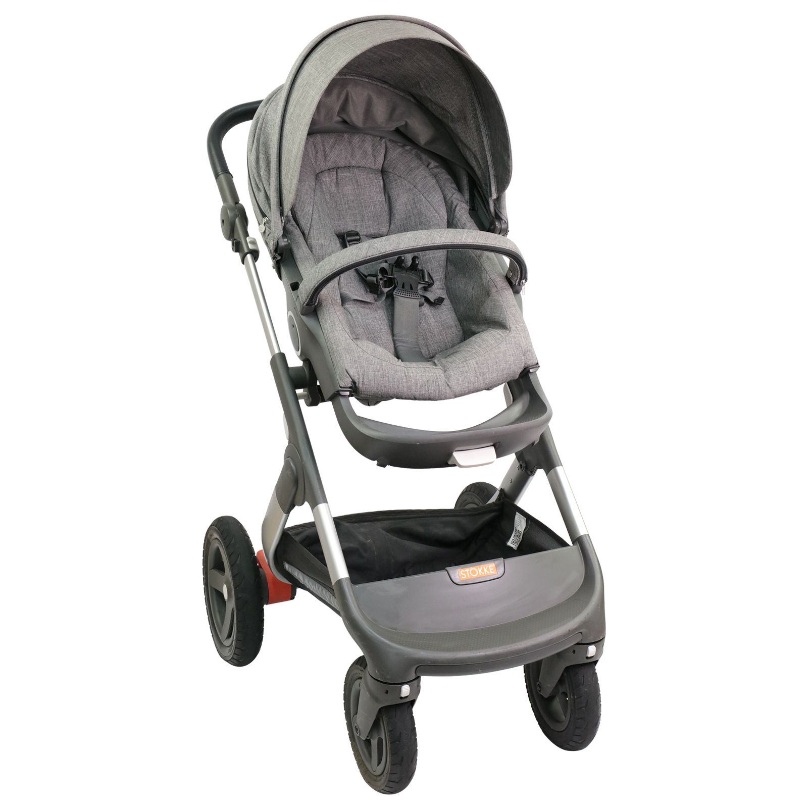 Stokke Trailz Chassis Seat Carrycot Grey Prams Pushchairs KidX Buy Sell Exchange